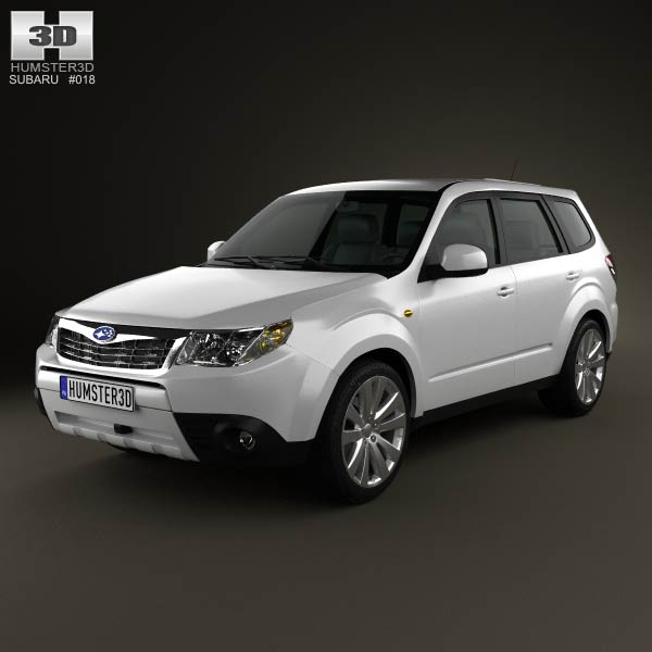 Subaru Forester Premium 2011 3D model