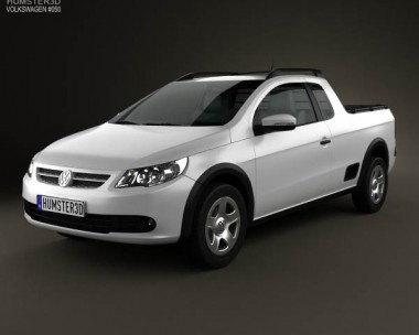 Volkswagen Saveiro 2012 3D Model