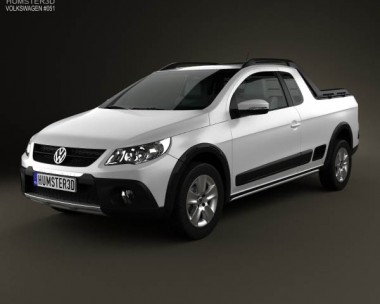Volkswagen Saveiro Cross 2012 3D Model