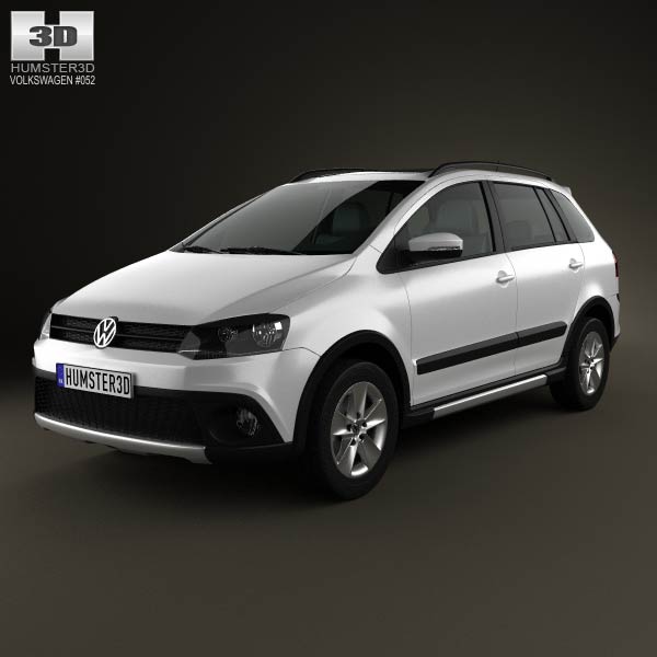 Volkswagen SpaceFox Cross (Suran) 2012 3D model