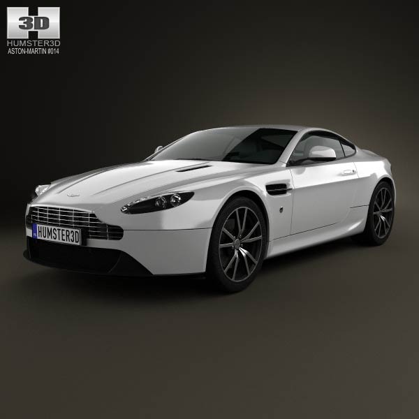 Aston Martin V8 Vantage 2012 3D model