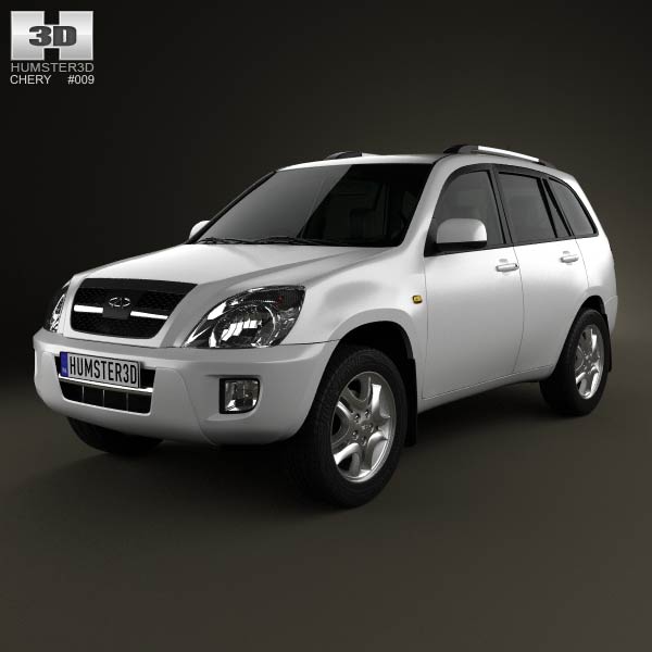 Chery Tiggo (J11) with HQ interior 2013 3D model