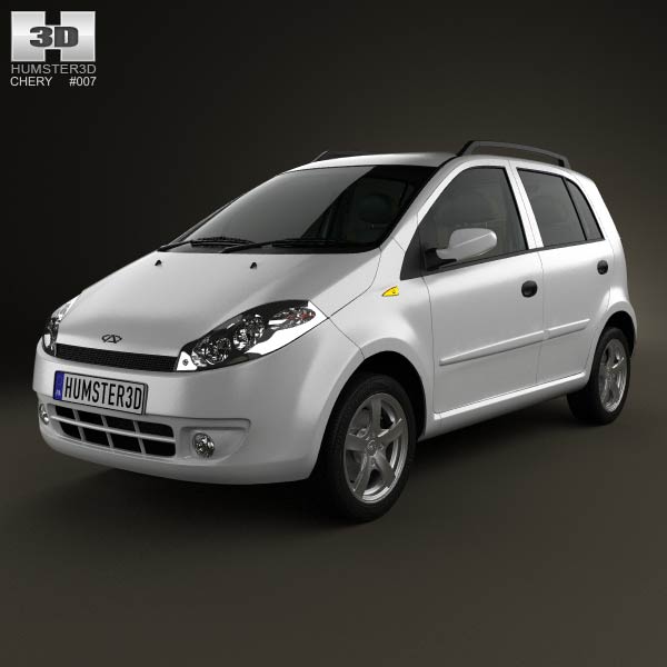Chery A1 (J1) with HQ interior 2012 3D model