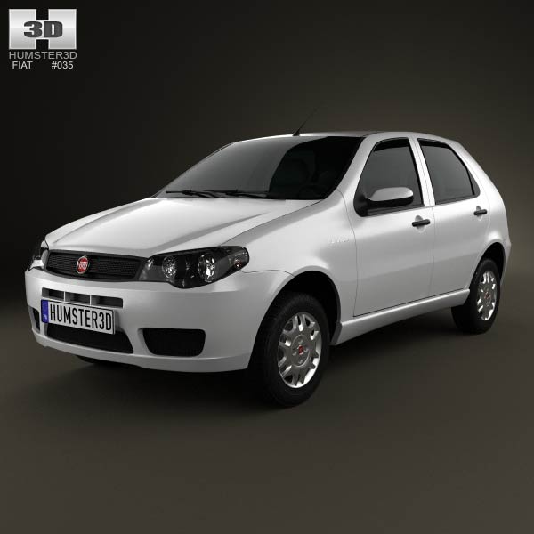 Fiat Palio Fire Economy 2012 3D model
