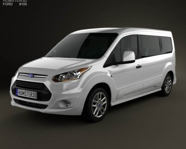 Ford Tourneo Connect 2014 3D Model