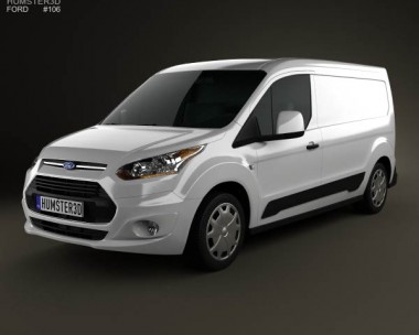 Ford Transit Connect 2014 3D Model