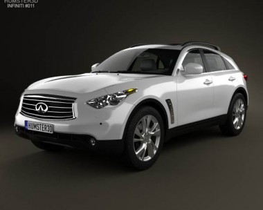 Infiniti QX70 (FX) 2012 3D Model