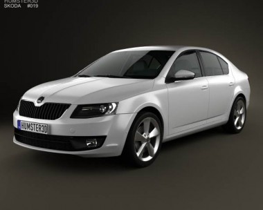 Skoda Octavia 2013 3D Model