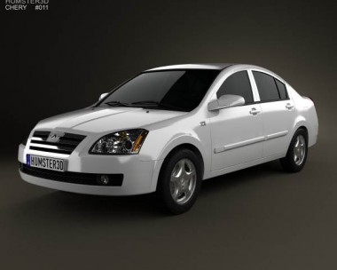 Chery A5 2010 3D Model