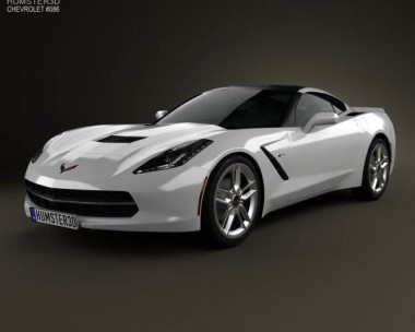 Chevrolet Corvette Stingray (C7) Coupe 2014 3D Model