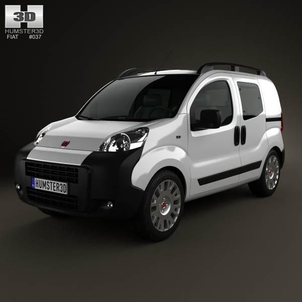Fiat Fiorino Combi 2011 3D model