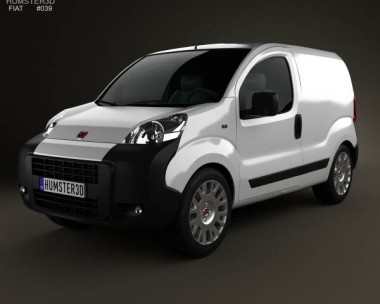 Fiat Fiorino Panel Van 2011 3D Model
