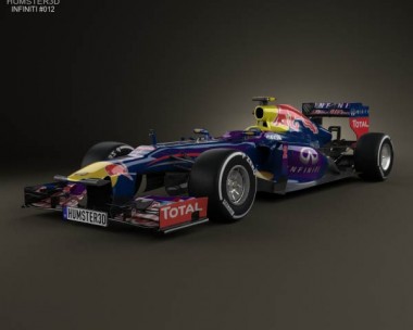 Infiniti RB9 Red Bull Racing F1 2013 3D Model
