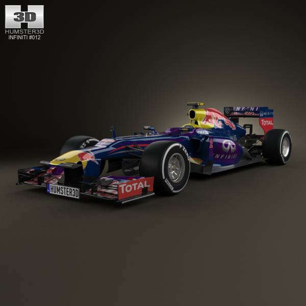 Infiniti RB9 Red Bull Racing F1 2013 3D model