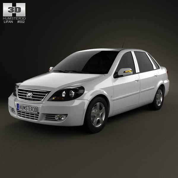 Lifan Breez (520) sedan 2012 3D model