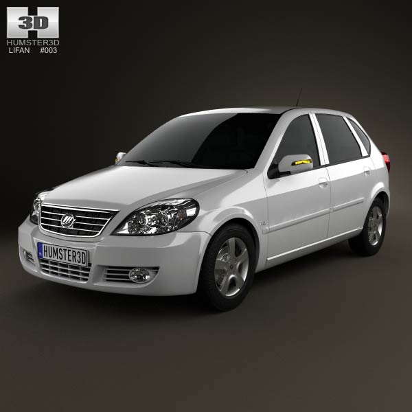 Lifan Breez (521) hatchback 2012 3D model
