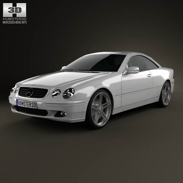 Mercedes-Benz CL-Class (W215) 2006 3D model