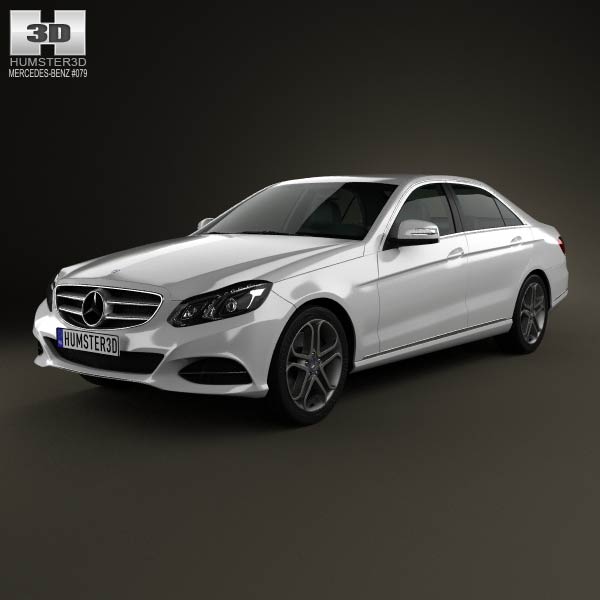 Mercedes-Benz E-class (W212) sedan 2014 3D model