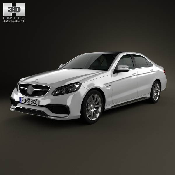 Mercedes-Benz E-Class 63 AMG 2014 3D model