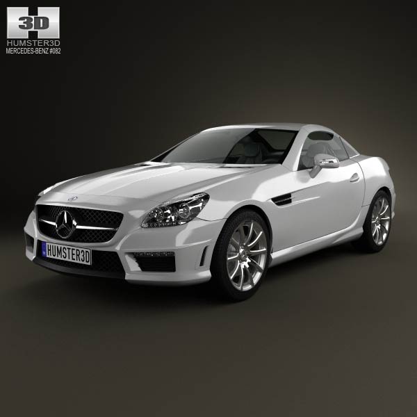 Mercedes-Benz SLK-class 55 AMG 2012 3D model