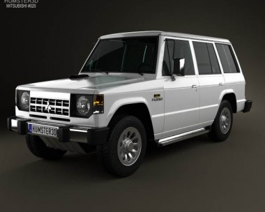 Mitsubishi Pajero (Montero) Wagon 1983 3D Model