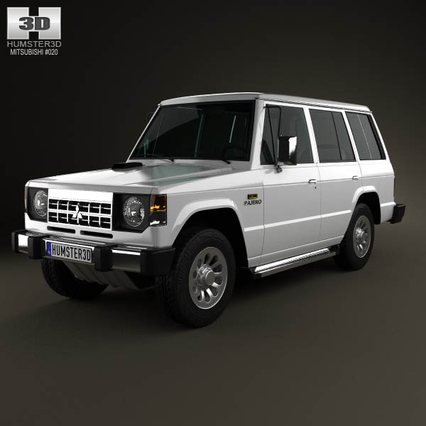 Mitsubishi Pajero (Montero) Wagon 1983 3D model