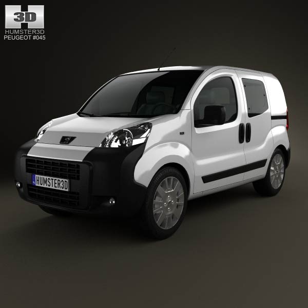 Peugeot Bipper Tepee Combi 2011 3D model