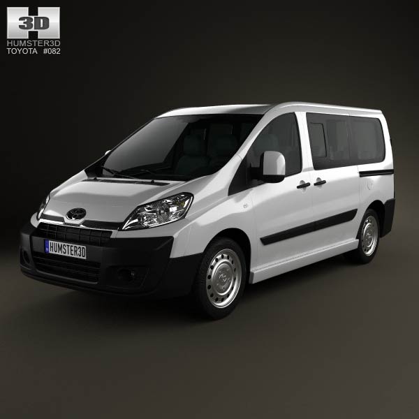 Toyota ProAce Combi L1H1 2012 3D model