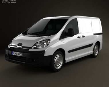 Toyota ProAce Van L1H1 2012 3D Model