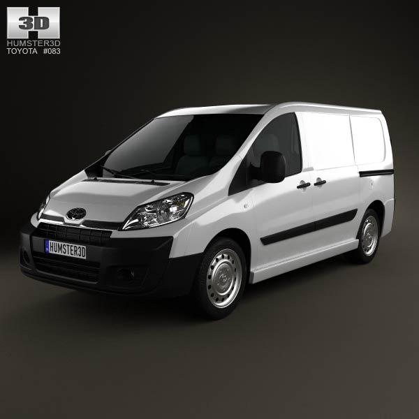 Toyota ProAce Van L1H1 2012 3D model