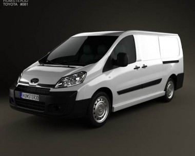 Toyota ProAce Van L2H1 2012 3D Model