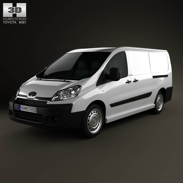 Toyota ProAce Van L2H1 2012 3D model