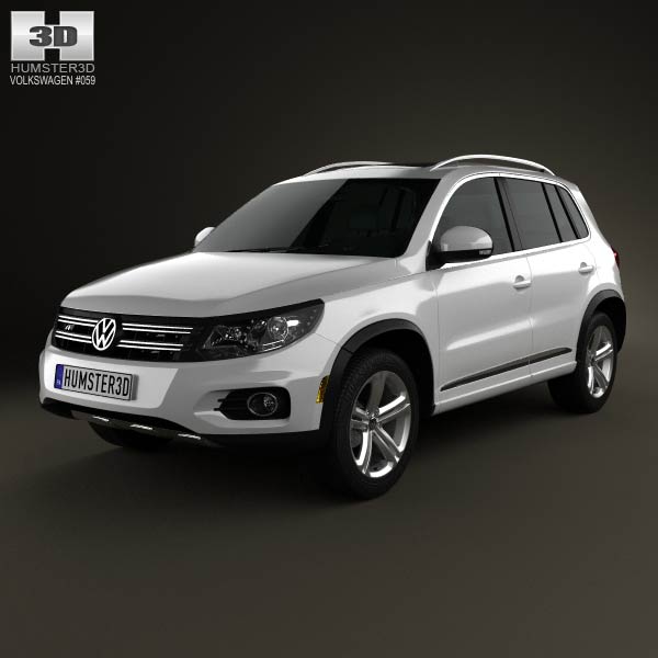 Volkswagen Tiguan Track & Style R-Line US 2013 3D model
