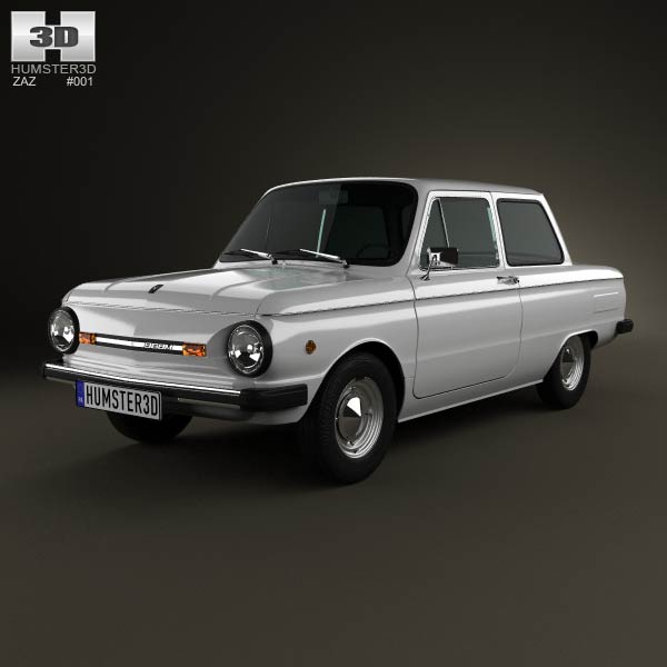 ZAZ 968M Zaporozhets 1979 3D model