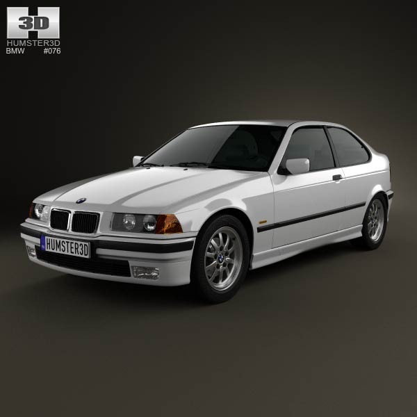 BMW 3 Series (E36) compact 1994 3D model
