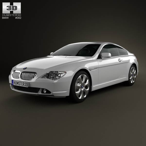 BMW 6 Series (E63) coupe 2004 3D model