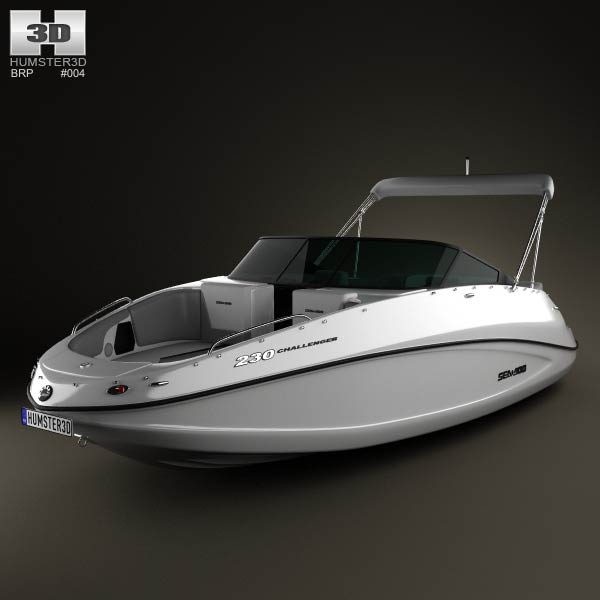 BRP Sea-Doo Challenger 230 2012 3D model