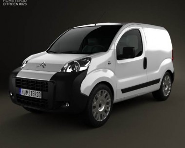 Citroen Nemo Panel Van 2011 3D Model