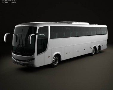 Comil Campione 3.65 Bus 2012 3D Model