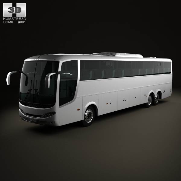 Comil Campione 3.65 Bus 2012 3D model