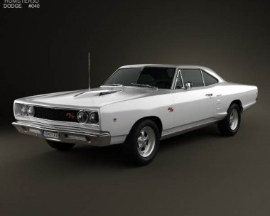 Dodge Coronet R/T Coupe 1968 3D Model