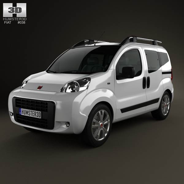 Fiat Fiorino Qubo 2011 3D model