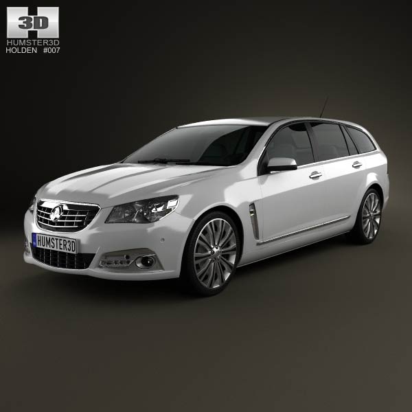 Holden VF Commodore Calais V sportwagon 2013 3D model