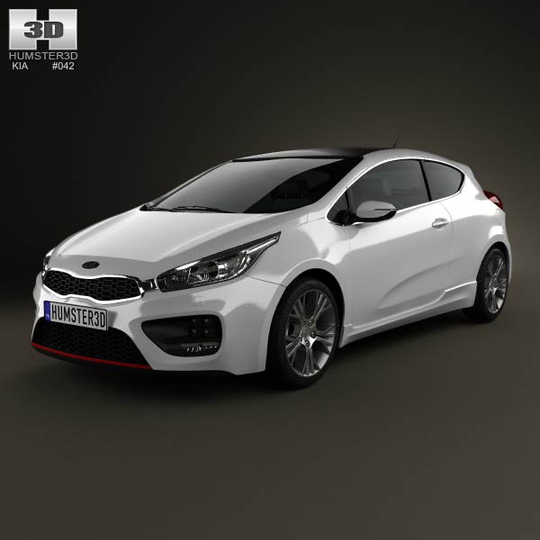 Kia Pro Ceed GT 2014 3D model