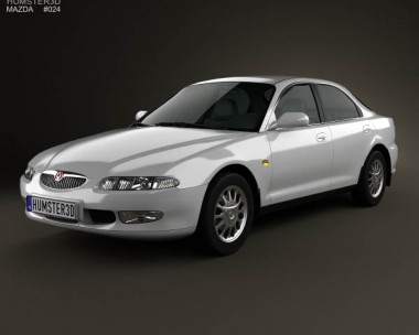 Mazda Xedos 6 (Eunos 500) 1992 3D Model
