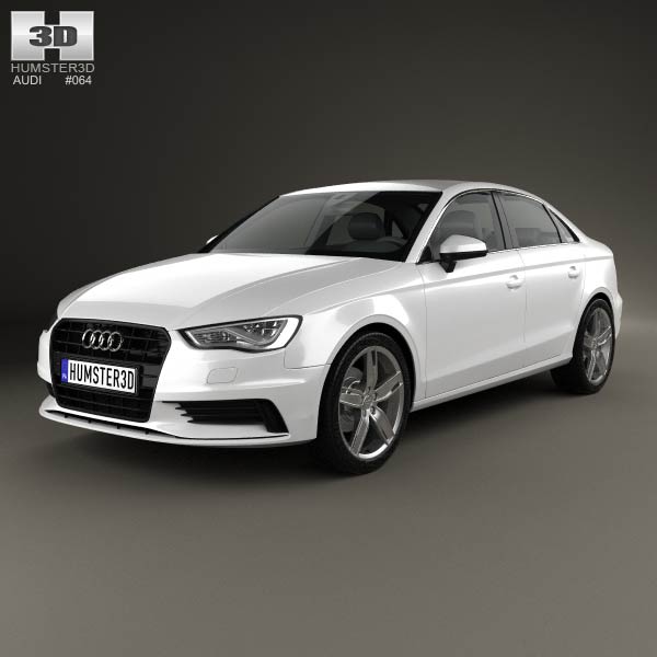 Audi A3 sedan 2013 3D model