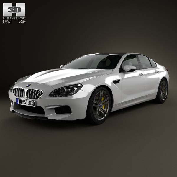 BMW M6 Gran Coupe (F06) 2013 3D model
