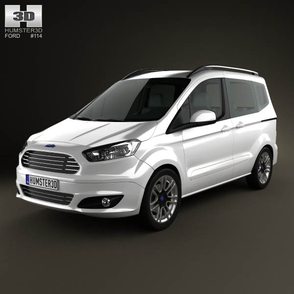 Ford Tourneo Courier 2013 3D model