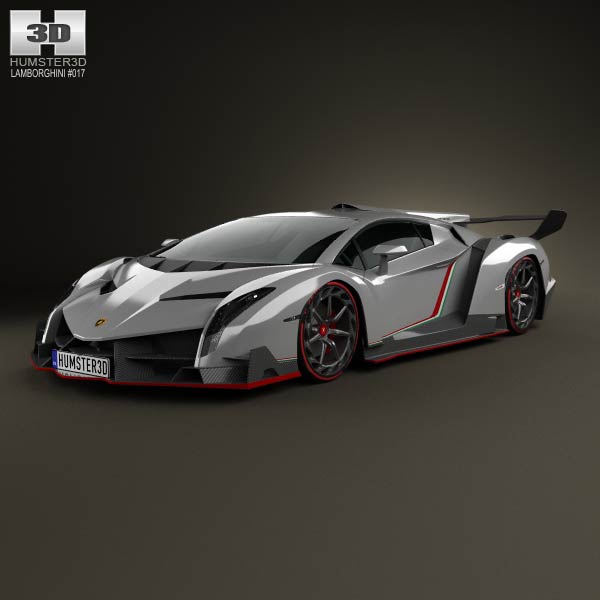 Lamborghini Veneno 2013 3D model