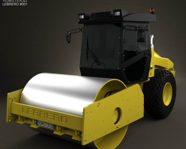 Lebrero X3 Drum Roller 2012 3D Model